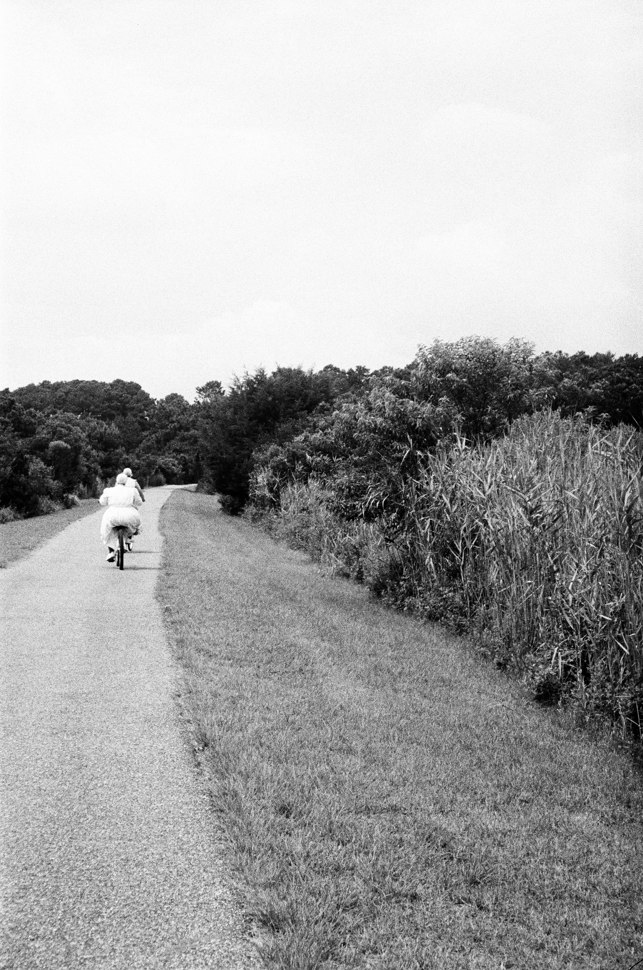 Two Strangers on Bikes