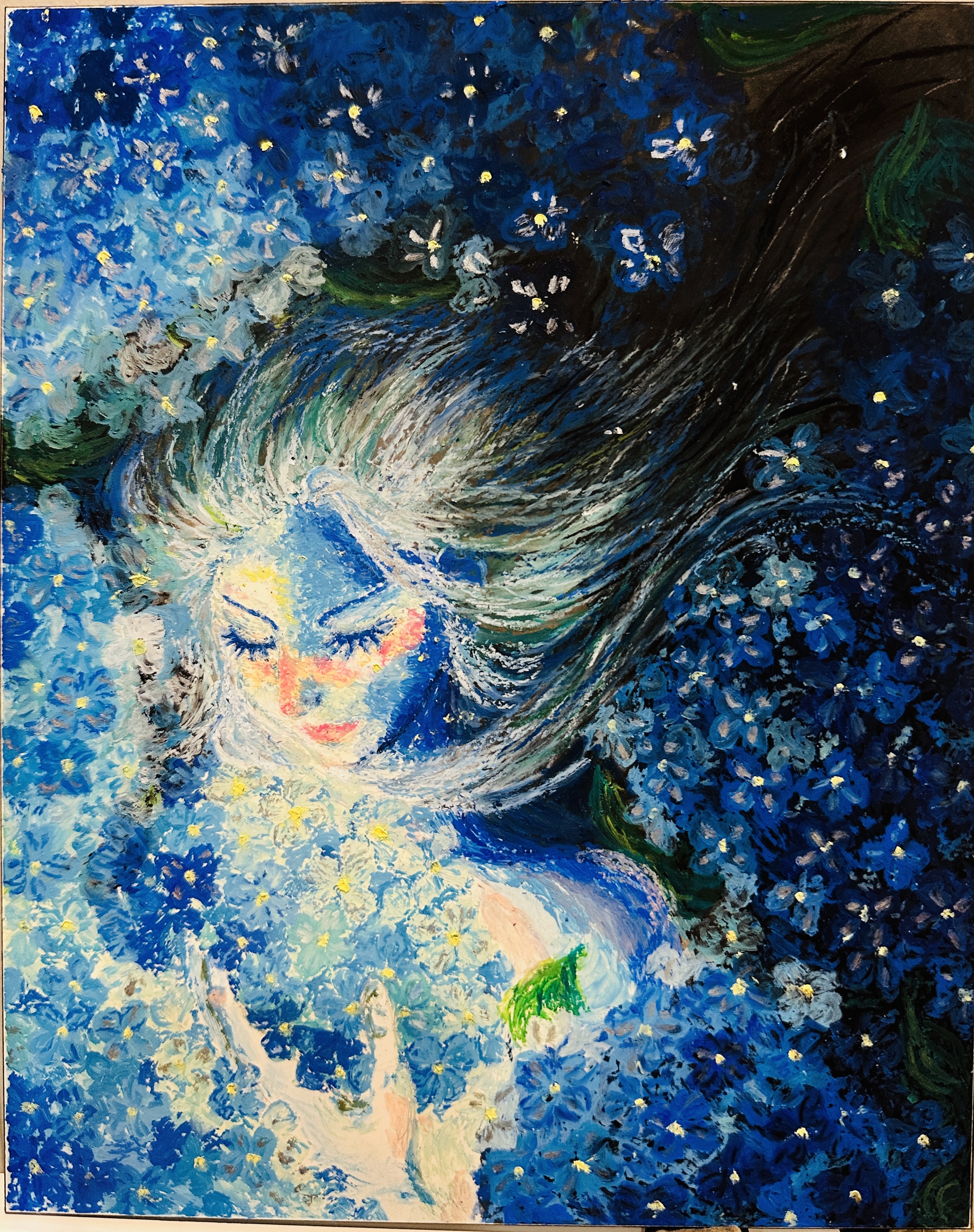 Blue Hydrangea